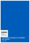 Consultation on QSC guidance April 2025