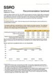 Recommendation Factsheet 2025