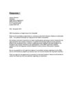 Consultation responses received