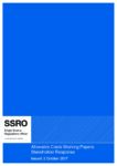 Allowable Costs Working Papers - Stakeholder response
