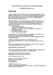 Contract profit rate methodology: Consolidated responses